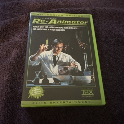Re-Animator 1985 | DVD Millennium Edition H. P. Lovecraft Horror Sci-fi Reg All