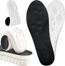 4D Cloud Steppers Insoles for Men and Women - Super Soft Comfort Memory Foam Clo