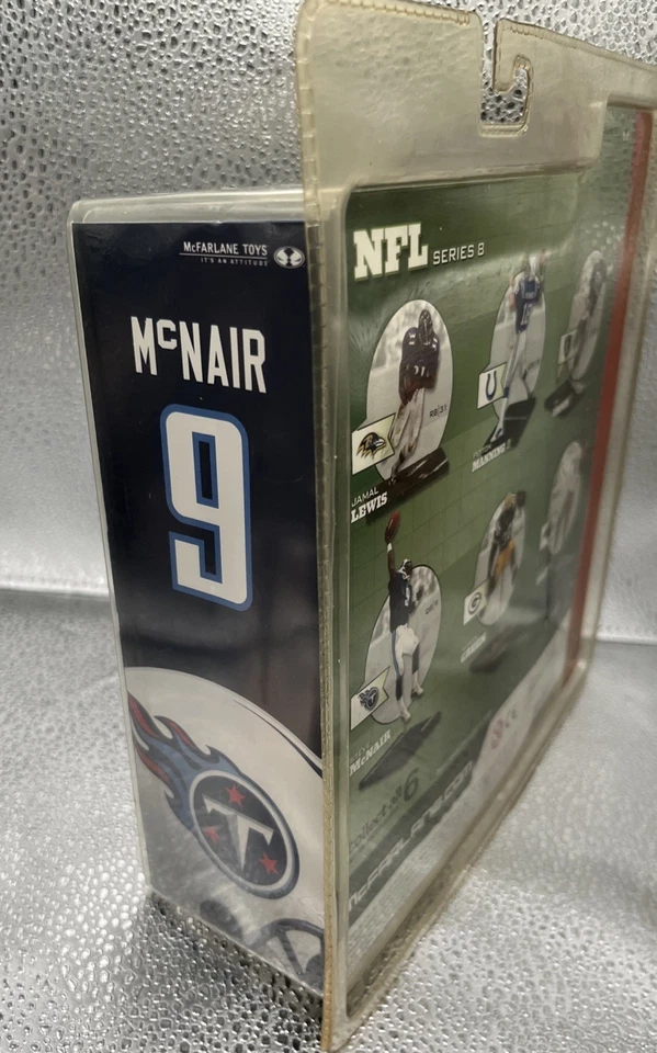 Boneco Steve McNair, Tennessee Titans, NFL McFarlane série 8 2004 - Imagem 4 de 4
