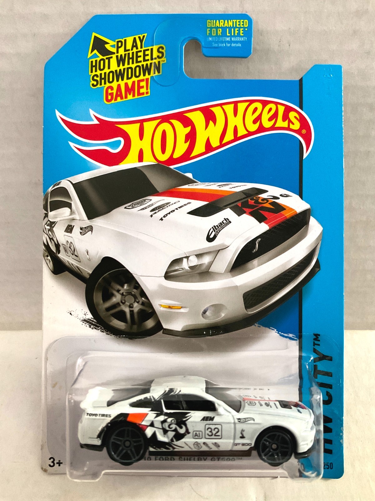 Hot Wheels '10 FORD SHELBY GT500 - 2015 HW City Performance #11 - K&N Graphics
