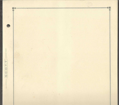 Scott International BLANK PAGES...Border C...Acc 130...50 Pages...New Old Stock