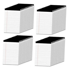 5" x 8" Note Pads of Legal Pads 30 Sheets Notepad College 5x8 Inch 48 Pack