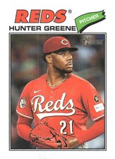 2026 Topps Heritage #53 Hunter Greene