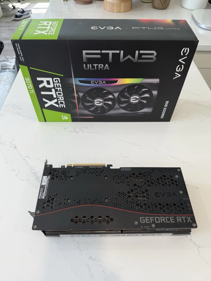 EVGA GeForce RTX 3070 Ti FTW3 ULTRA GAMING 8GB GDDR6X GPU (08G-P5-3797-KL) - Image 2 of 3