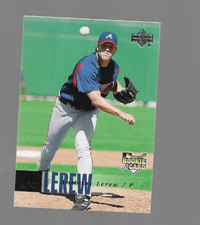 Anthony Lerew 2006 Upper Deck Series 1 #44 Rookie Card Atlanta Braves. rookie card picture