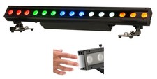 American DJ 15 Hex Bar IP RGBAW UV DMX Wash Light Strip 100  Degree Frost Filter