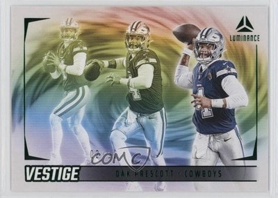 2024 Panini Luminance Vestige Green /10 Dak Prescott #VES-DPT 0j5z