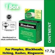Nixoderm Ointment 17.7g For Skin Problems Acne Rashes Eczema Ringworm Blemish x1