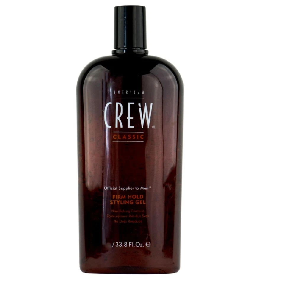American Crew Firm Hold Gel 33.8 oz With PUMP - Image 3 of 3