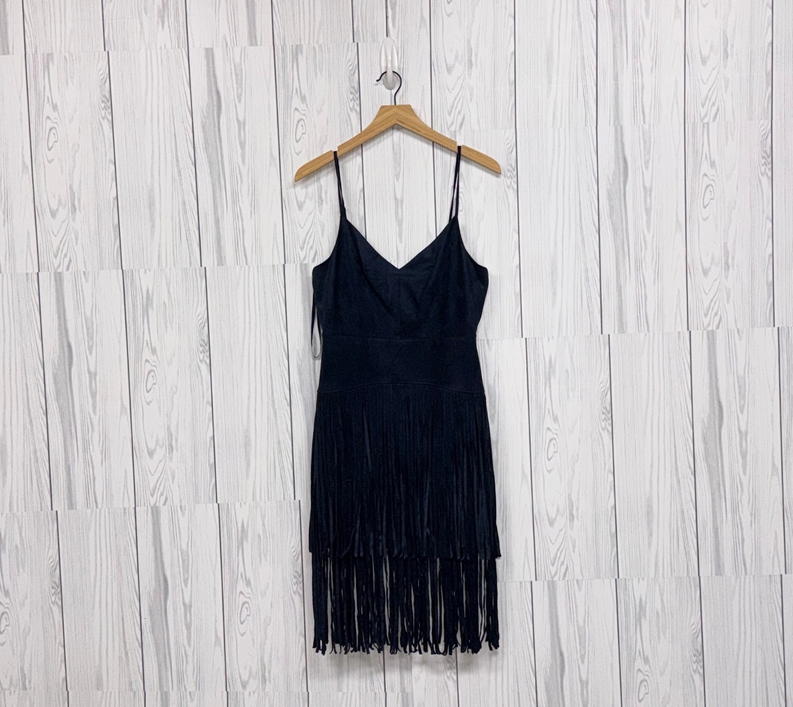 BCBG Maxazria dress womens size 6 sleeveless suede blue pullover