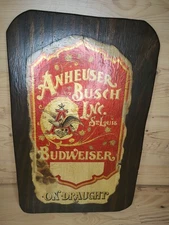 Vintage Anheuser-Busch Budweiser Advertising 22×18