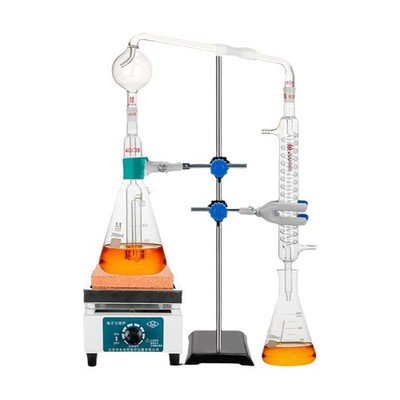 Lab Glassware Set 1000-2000ml Volatile Acid Measurement Chemistry Equipment