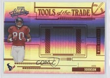 2005 Playoff Absolute Memorabilia Spectrum Red 48/50 Andre Johnson #TT-4 HOF 1j6