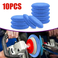 10X 5" Car Microfiber Foam Sponge Applicator Cleaning Tool Detailing Pads Blue
