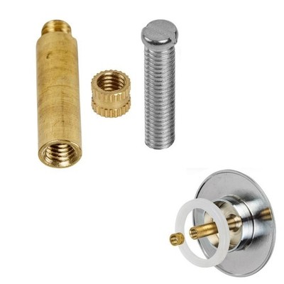 Verstellbare M8 Messingstange für für Badewanne Stopper Reparatur kompatibel E