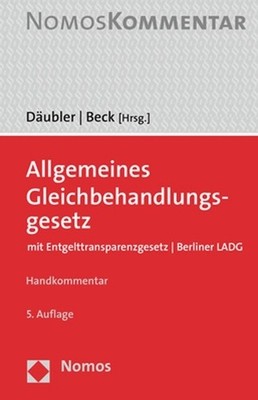 Wolfgang Däubler Thorsten Allgemeines Gleichbehandlungsg (Hardback) (UK IMPORT)