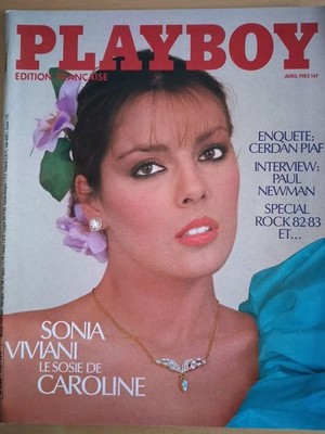 Playboy FRANKREICH NR. 4 APRIL 1983 SONIA VIVIANI CHRISTINA FERGUSON PLAYMATE ROCK