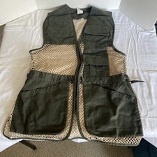 Bob Allen Brand Hunting And Fishing Vest With Pockets-Camo & Mesh-adjustable