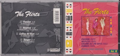The Flirts   Passion / Helpless / danger - 4 Track Maxi CD 1991  Castle Gold