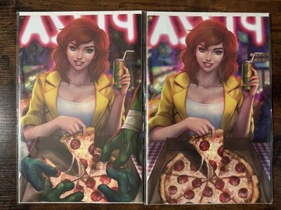 TEENAGE MUTANT NINJA TURTLES #15 A & B SET ERIC WEIJIC CHEN EXCLUSIVE VIRGIN NM+