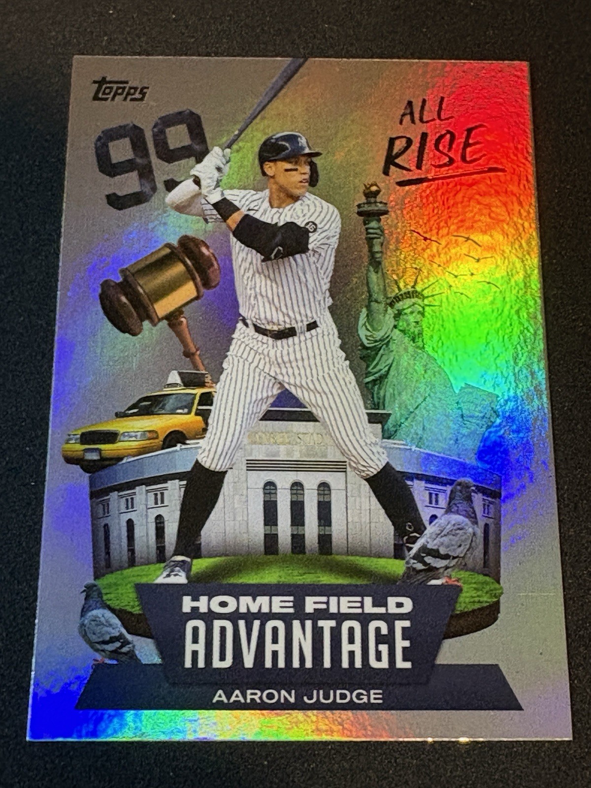 2022 Topps Aaron Judge Home Field Advantage SSP Case Hit #HA-7