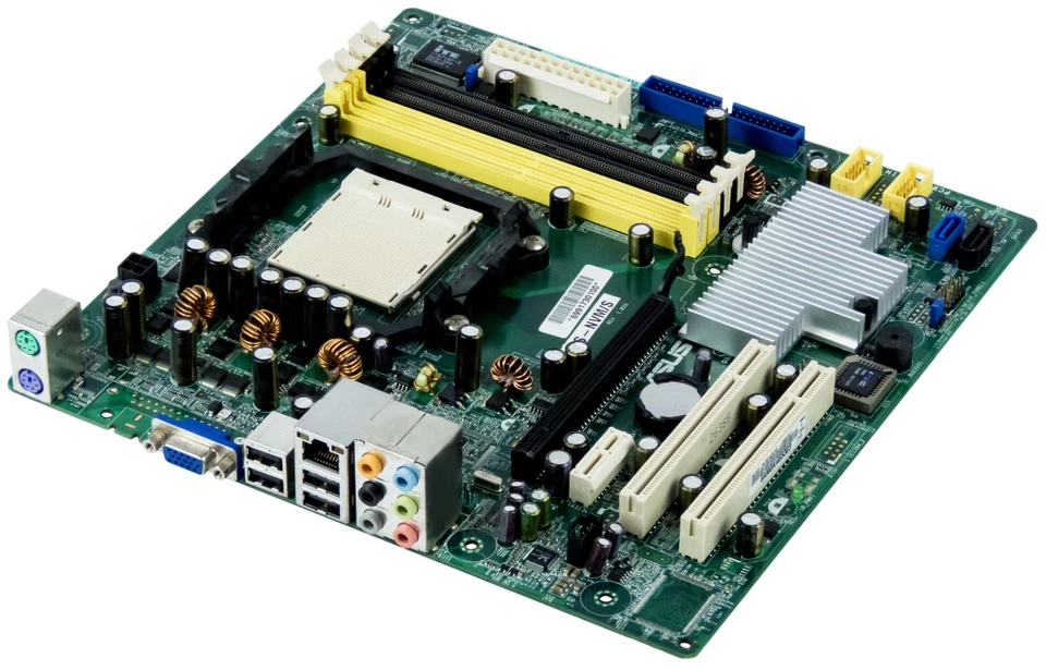 ASUS M2NS-NVM/S.AM2 DDR2 Pcie PCI Matx - Image 2 of 3