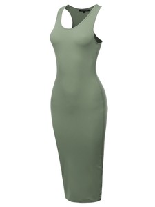 racerback cocktail dress