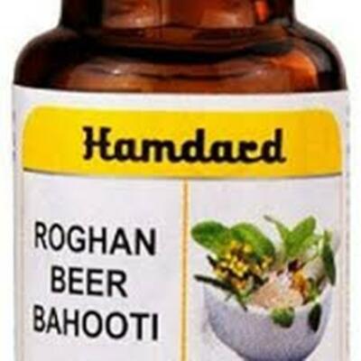 5 Packs Hamdard Unani Roghan Beer Bahooti 10ml For Men Get 1 Free