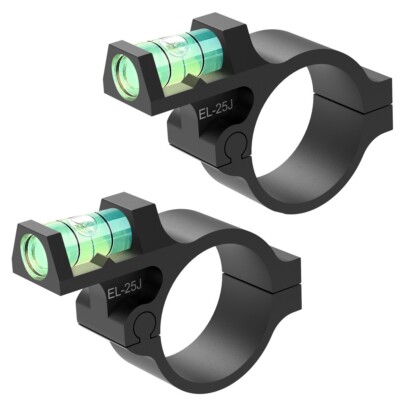 1 inch Bubble Spirit Level for 1'' tube Hunting Alloy  Rifle Scope Laser 2pcs