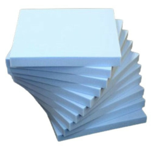 HIGH DENSITY FOAM CUT TO ANY SIZE FOR SEATING,CHAIRS - SQUARE 50CM X 50CM X 2" - Picture 1 of 1