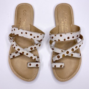 coconuts cheetah sandals