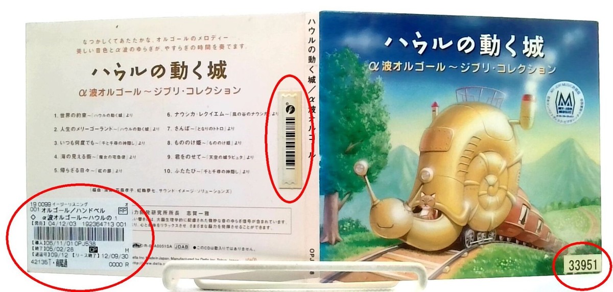 GHIBLI ハウルの動く城 HOWL'S MOVING CASTLE Collection / Alpha Wave