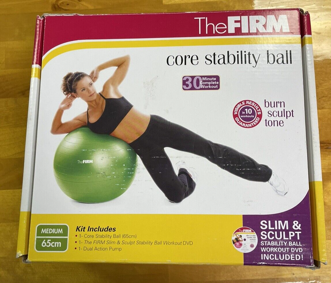 Sculpt Stability The Firm Stability Ball Workout 10-Minute