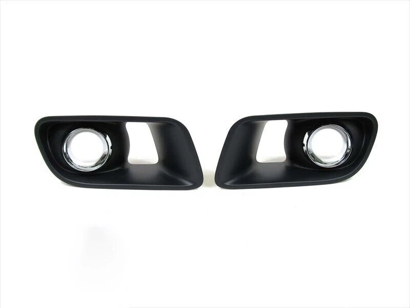 12-14 DODGE CHARGER FRONT RIGHT & LEFT SIDE FOG LAMP LIGHT BEZEL OE NEW MOPAR
