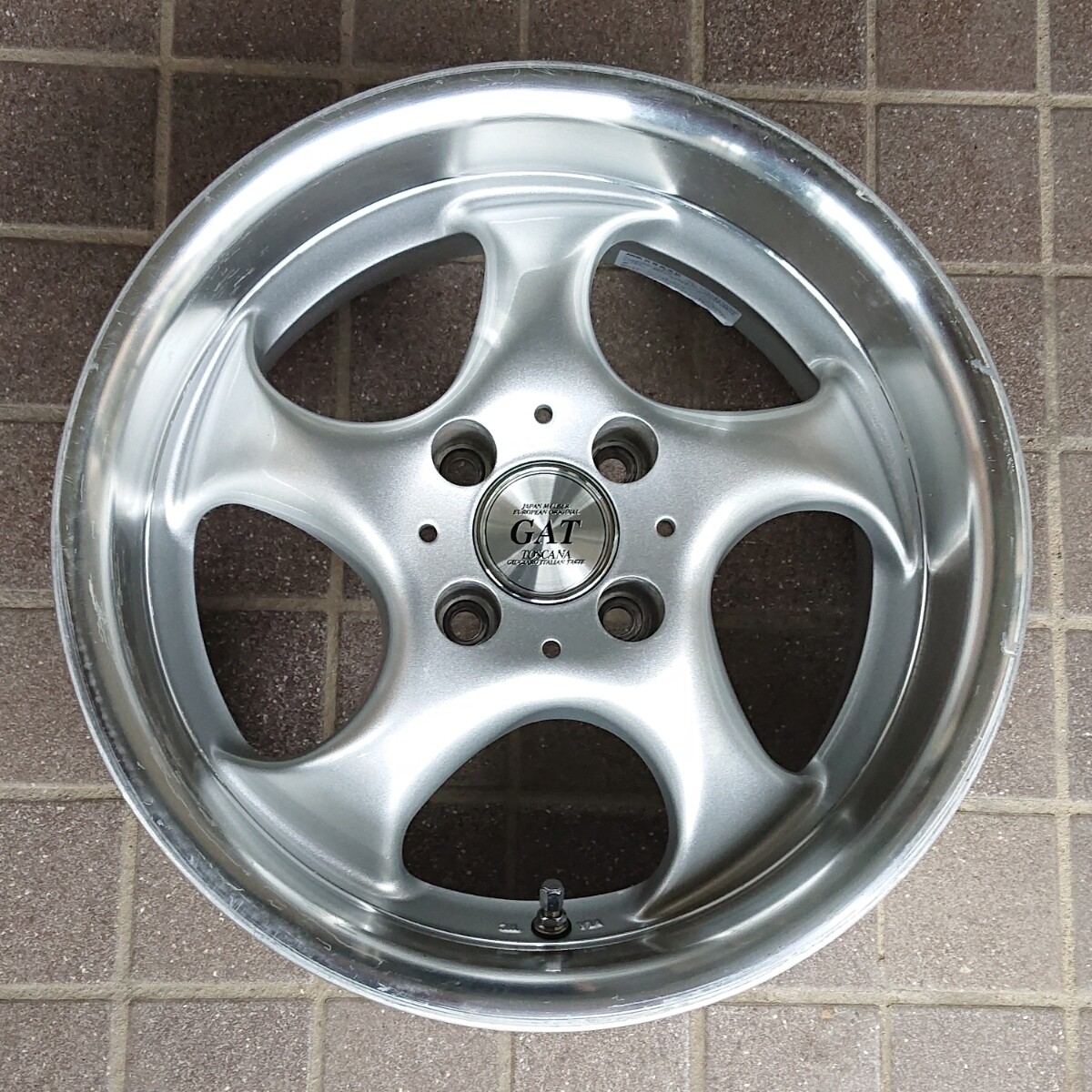 JDM Wheels WEDS 15x7J 4x100 35 Weds Gat Toscana Set4 WM | eBay