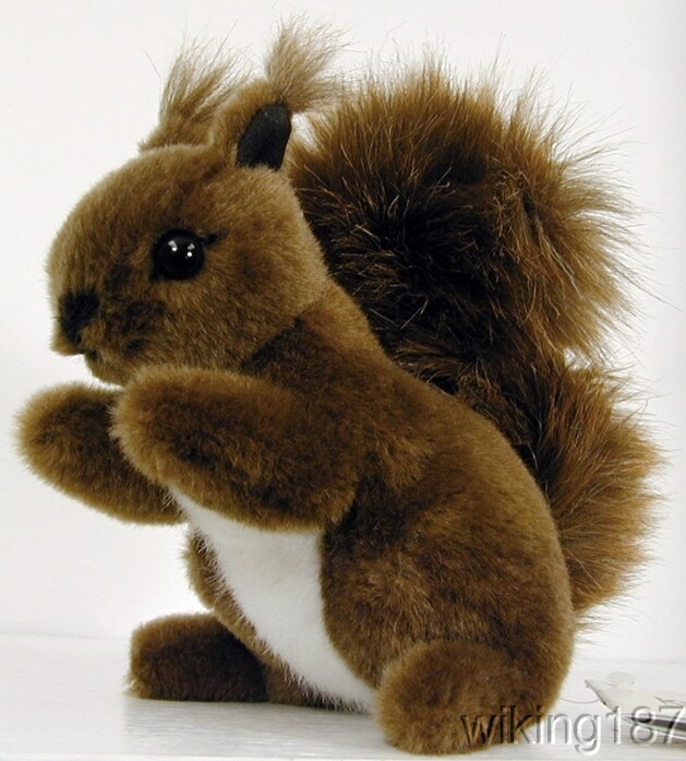 small stuffed squirrel