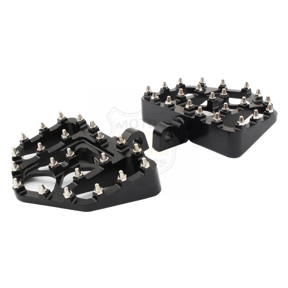 Estriberas anchas estriberas para Harley Dyna Wide Glide Touring Softail Sportster  Foto 3 de 4