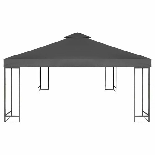 Replacement Top Cover Gazebo Canopy 3x3 m Waterproof Garden Outdoor Dark Grey eBay