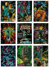 1992 SILVER SURFER PRISM SINGLES COMPLETE YOUR SET PICK YOUR CARD