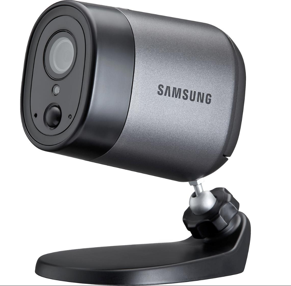 Samsung Wisenet SNW-R0130BW SmartCam A1 Outdoor Battery-Powered Security  Camera