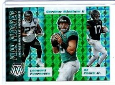 2020 Panini Mosaic Flea Flicker Gardner Minshew Leonard Fournette Chark Jr Green