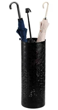 Metal Umbrella Stand Rack, Freestanding Holder for Canes & Umbrellas, Black