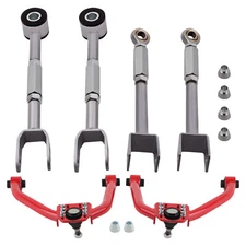 6pc Adjustable Camber Arms Traction Arms Kit A arms for Infiniti G35 2003-2007