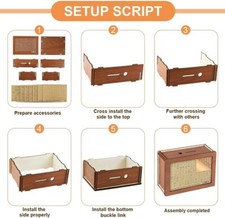 Salvadanaio In Legno Riutilizzabile Con Obiettivi Di Risparmio - Fino A 1000€, Per Adulti E Bambini - Foto 11