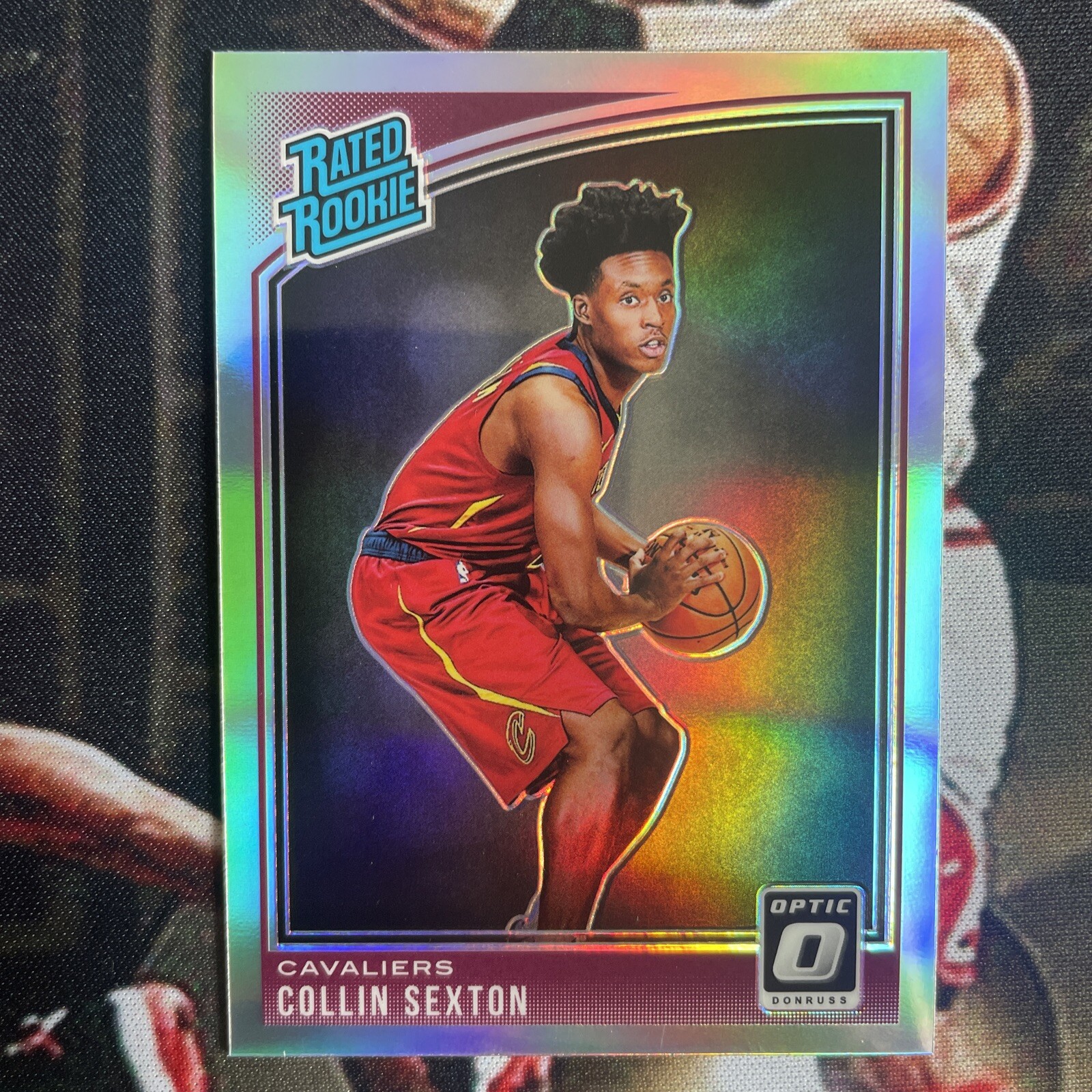2018 Panini Donruss Optic Holo Prizm #180 Collin Sexton RC - Cavaliers
