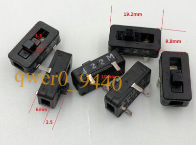 1pc NEW DEFOND CSJ-1206 3A 250V 5E4 3 Pins 2 Positions Toggle Switch #V6P4A CH