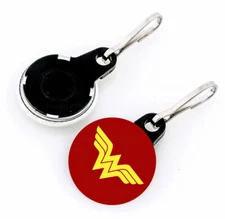 Wonder Woman Button Zipper Pulls - Choose From 12 Designs