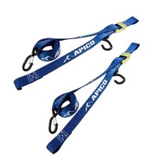 APICO MOTOCROSS TIE DOWN STRAPS BLUE for YAMAHA YZ125 YZ250 YZ250F YZ450F