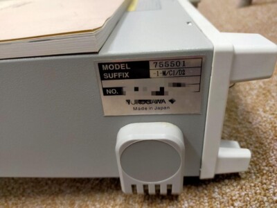 YOKOGAWA 7555 5.5 Digit Digital Multimeter RS-232C GP-IB Bench