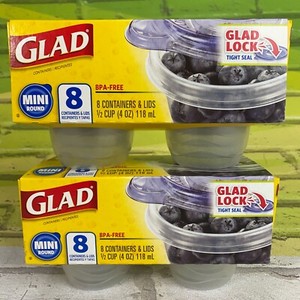 1 2 cup containers with lids